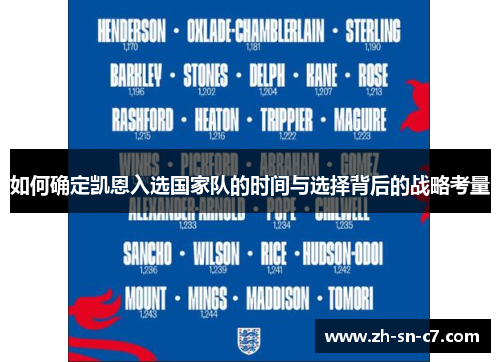 如何确定凯恩入选国家队的时间与选择背后的战略考量