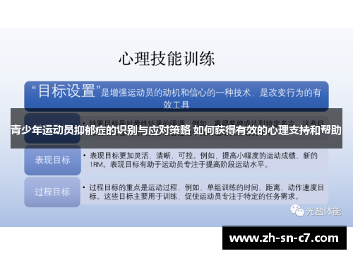 青少年运动员抑郁症的识别与应对策略 如何获得有效的心理支持和帮助 青少年运动员抑郁症的识别与应对策略 如何获得有效的心理支持和帮助
