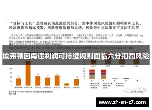 埃弗顿因再违利润可持续规则面临六分扣罚风险